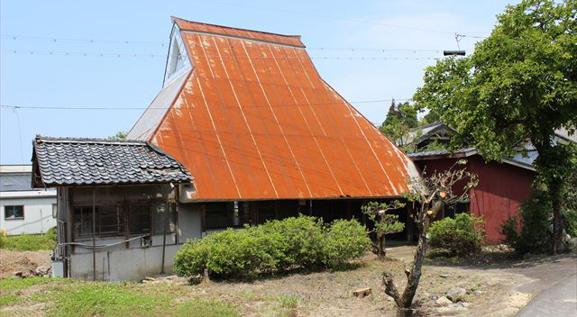 福井県三方の田園風景が広がる景色の良い古民家